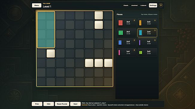 Eightfold Blocks