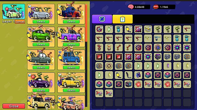 Bomb Vehicle The Idle Clicker - DF Express Strategic Transport Train
