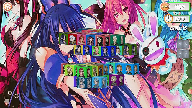 Mahjong Dimensions 3D - Fantasy Anime