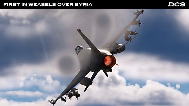 DCS: F-16C First in Weasels Over Syria Campaign by Ground Pounder Sims