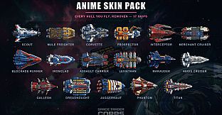 Space Trader Corps - Anime Skins