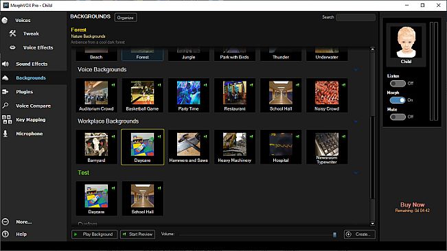 MorphVOX Pro - Workplace Backgrounds