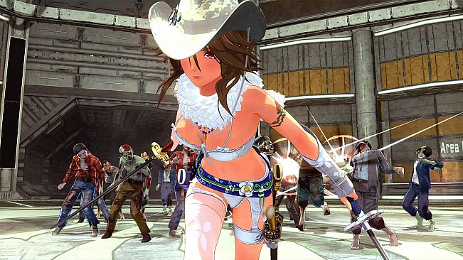 Exclusive Aya Costume: Sexy Combat Uniform Wedding White