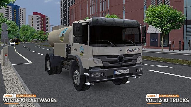 OMSI 2 Add-on Downloadpack Vol. 14 - AI Trucks