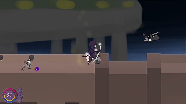 Double world. cave song castle