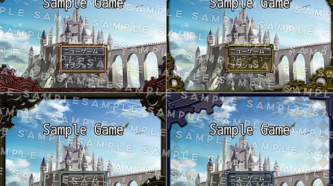 RPG Maker MV - Krachware User Interface Material Steampunk