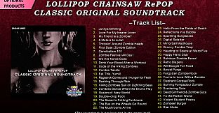 LOLLIPOP CHAINSAW RePOP CLASSIC ORIGINAL SOUNDTRACK