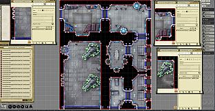 Fantasy Grounds - Pathfinder RPG - Map Pack - Starship Decks