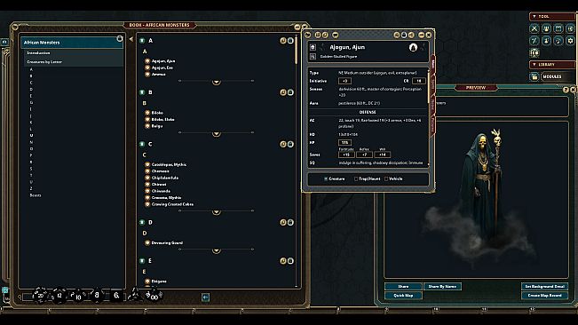 Fantasy Grounds - African Monsters (PFRPG)
