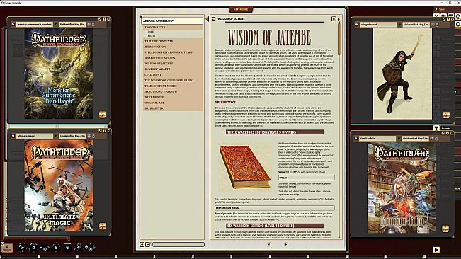 Fantasy Grounds - Pathfinder RPG - Pathfinder Companion: Arcane Anthology