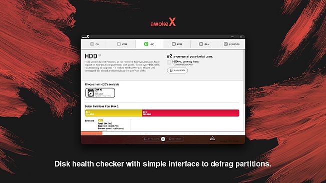 awokeX - PC performance booster