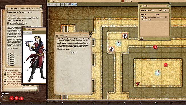 Fantasy Grounds - Mini-Dungeon #026: Sanctuary of Exsanguination (PFRPG)