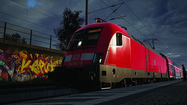 Train Sim World: DB BR 182 Loco Add-On - TSW2 & TSW3 compatible