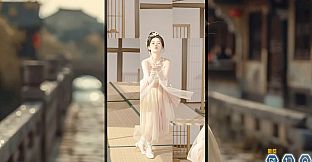 Ancient Style Girl Dynamic Jigsaw Puzzle