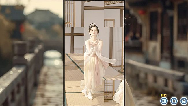 Ancient Style Girl Dynamic Jigsaw Puzzle
