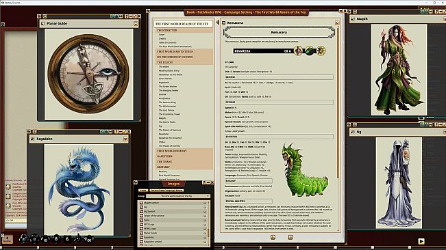 Fantasy Grounds - Pathfinder RPG - Campaign Setting: The First World, Realm of the Fey