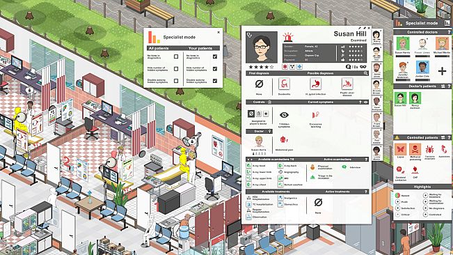 Project Hospital - Doctor Mode