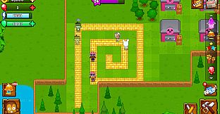 Bloons Monkey City - Gold Path