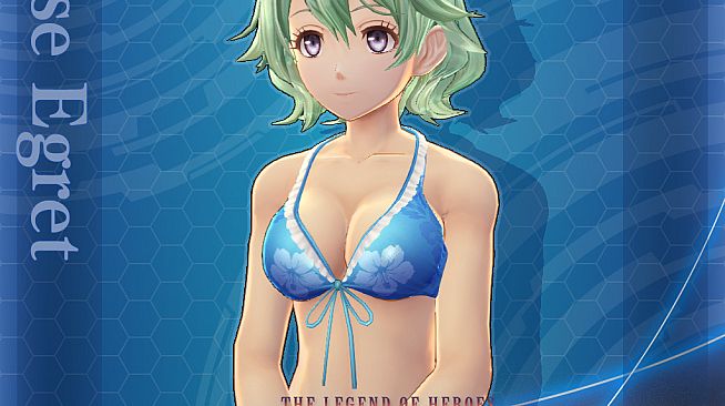 The Legend of Heroes: Sen no Kiseki III - Musse's "Coquettish Blue" Costume