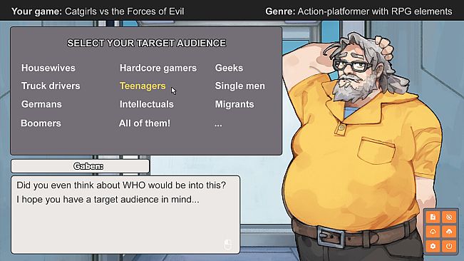 GABEN: Elevator Pitch Simulator