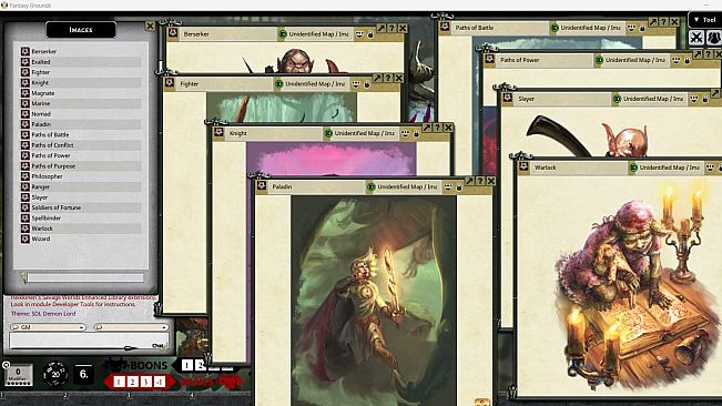 Fantasy Grounds - Shadow of the Demon Lord Expert Paths of Shadow Bundle
