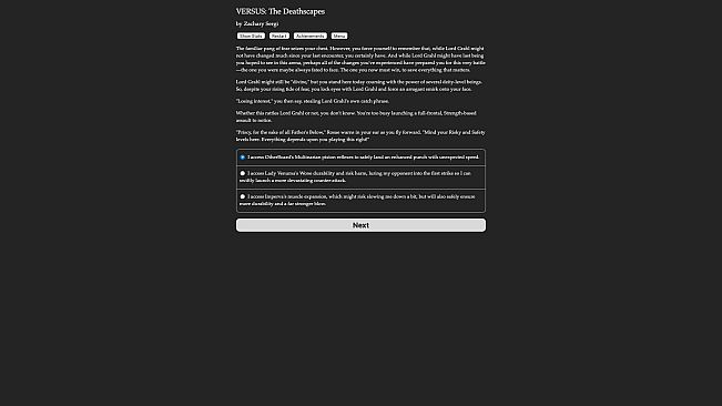 VERSUS: The Deathscapes - Motivation Boost
