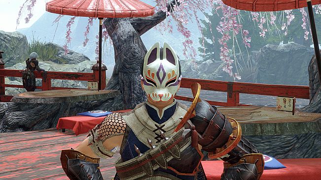 MONSTER HUNTER RISE - "Fox Mask" Hunter layered armor piece