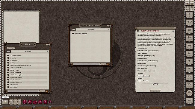 Fantasy Grounds - Monstrous Lair #3: Ogre Cave (Map Pack)