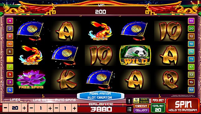 More Panda - Slot Creator