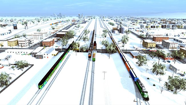 Trainz Plus DLC - Season Town Northern Rail Road Route