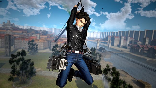 Additional Levi Costume: Leather Jacket Outfit