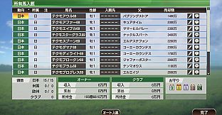 WP9 2020 競走馬 所有可能数＋５