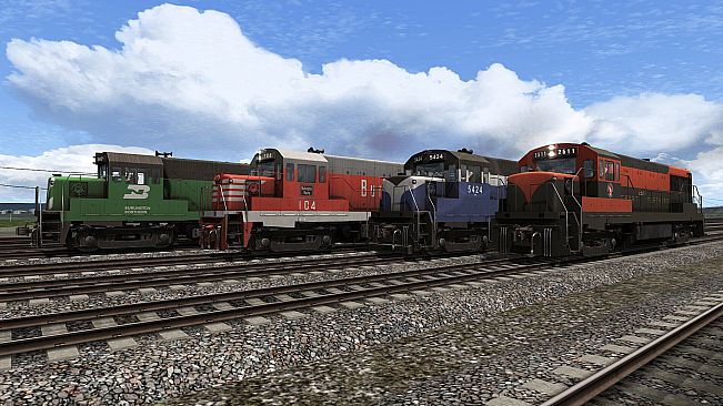 Train Simulator: Burlington Northern U25