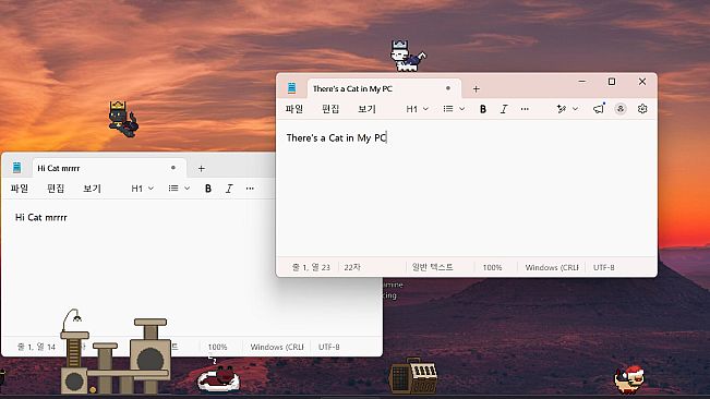 There's a Cat in My PC