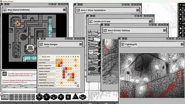 Fantasy Grounds - Dismal Oubliette for Shadowdark RPG