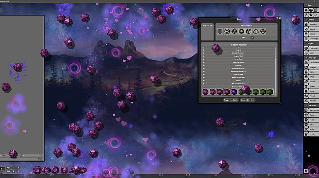 Fantasy Grounds - Hearts and Skulls Dice Pack