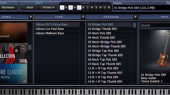 Cakewalk - Gibson Bass Collection Expansion