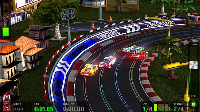 HTR+ Slot Car Simulation