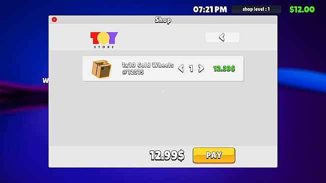 Diecast Car Shop Simulator