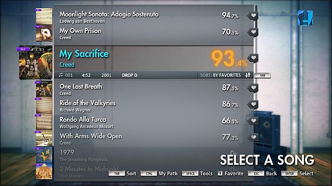 Rocksmith 2014 – Creed - “My Sacrifice”