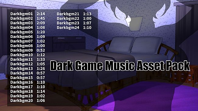RPG Maker MV - Dark Game Music Asset Pack