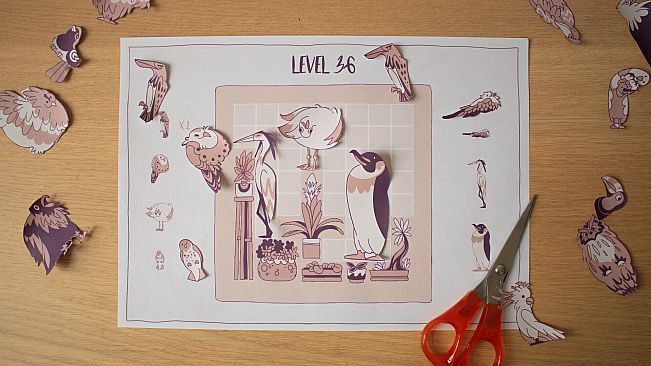 Birds Organized Neatly - Paper Edition