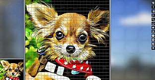Pixel Puzzles Illustrations & Anime - Jigsaw Pack: Little Dogs