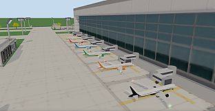Pixel Airport Tycoon 3D - Aircraft Pack 1