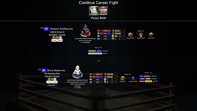 Turn Based Boxing: Tactics - Legends Edition