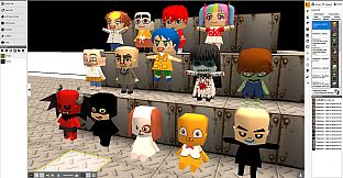 SMILE GAME BUILDER 3D Character Editor