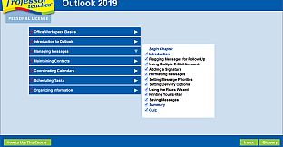 Professor Teaches Outlook 2019