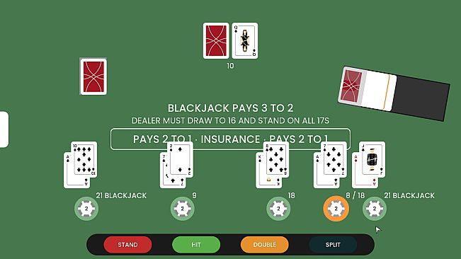 Blackjack at Carrot