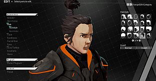 DAEMON X MACHINA - Outer Hairstyles Bundle 2