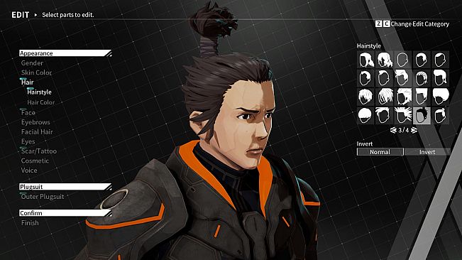 DAEMON X MACHINA - Outer Hairstyles Bundle 2